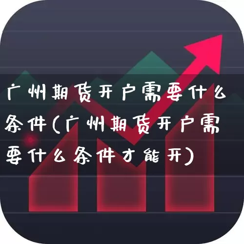 广州期货开户需要什么条件(广州期货开户需要什么条件才能开)_https://www.jumanxin.com_科创板_第1张
