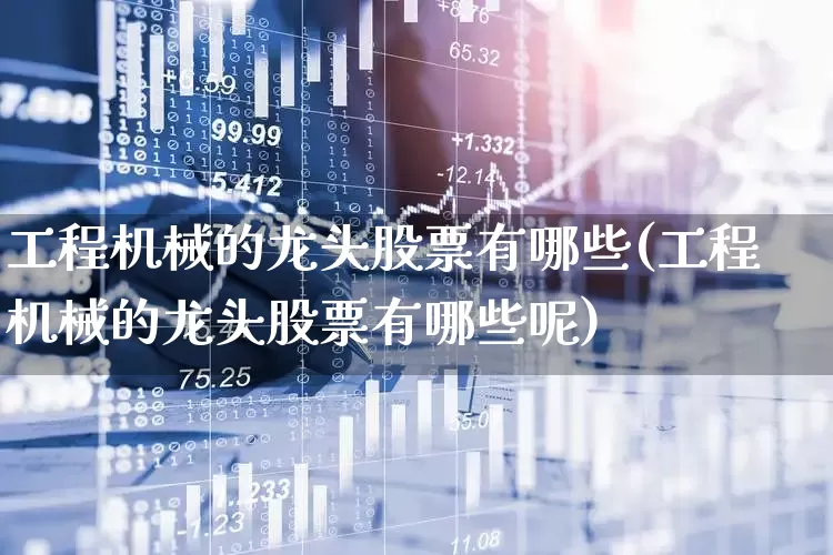 工程机械的龙头股票有哪些(工程机械的龙头股票有哪些呢)_https://www.jumanxin.com_上交所_第1张