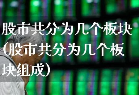 股市共分为几个板块(股市共分为几个板块组成)_https://www.jumanxin.com_上交所_第1张