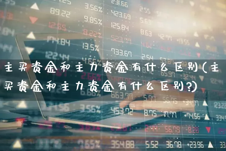 主买资金和主力资金有什么区别(主买资金和主力资金有什么区别?)_https://www.jumanxin.com_创业板_第1张