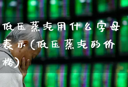低压蒸汽用什么字母表示(低压蒸汽的价格)_https://www.jumanxin.com_科创板_第1张
