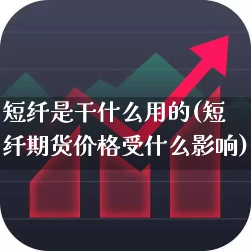 短纤是干什么用的(短纤期货价格受什么影响)_https://www.jumanxin.com_科创板_第1张