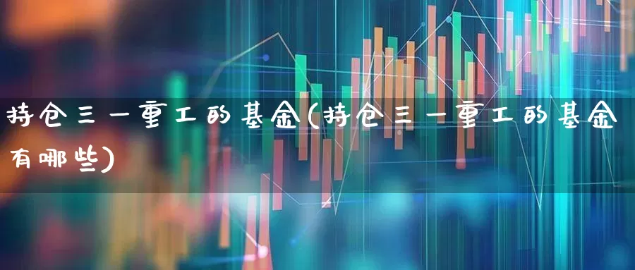 持仓三一重工的基金(持仓三一重工的基金有哪些)_https://www.jumanxin.com_创业板_第1张