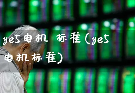 ye5电机 标准(ye5电机标准)_https://www.jumanxin.com_科创板_第1张