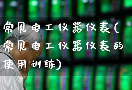 常见电工仪器仪表(常见电工仪器仪表的使用训练)_https://www.jumanxin.com_创业板_第1张