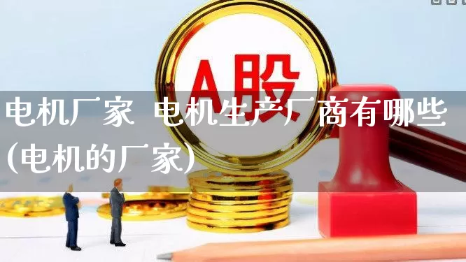 电机厂家  电机生产厂商有哪些(电机的厂家)_https://www.jumanxin.com_上交所_第1张