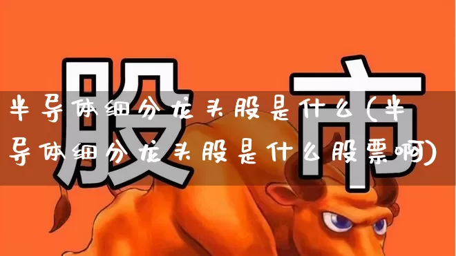 半导体细分龙头股是什么(半导体细分龙头股是什么股票啊)_https://www.jumanxin.com_北交所_第1张