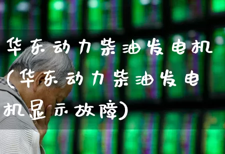 华东动力柴油发电机(华东动力柴油发电机显示故障)_https://www.jumanxin.com_北交所_第1张