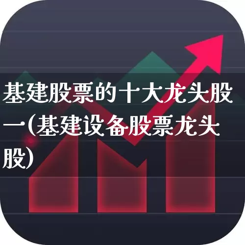 基建股票的十大龙头股一(基建设备股票龙头股)_https://www.jumanxin.com_科创板_第1张