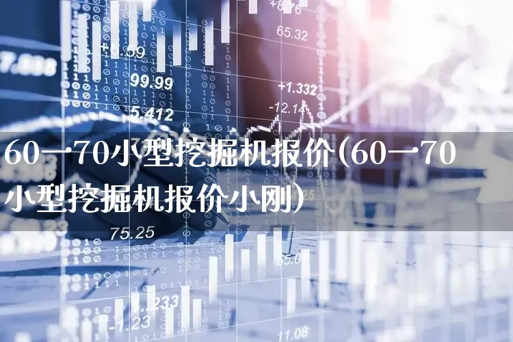 60一70小型挖掘机报价(60一70小型挖掘机报价小刚)_https://www.jumanxin.com_上交所_第1张