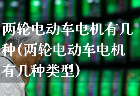 两轮电动车电机有几种(两轮电动车电机有几种类型)_https://www.jumanxin.com_深交所_第1张