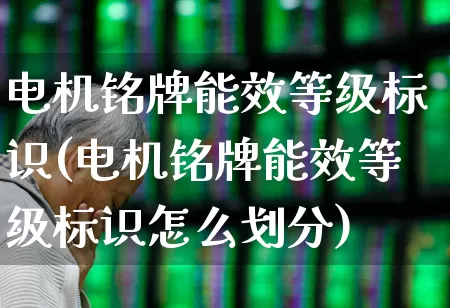电机铭牌能效等级标识(电机铭牌能效等级标识怎么划分)_https://www.jumanxin.com_科创板_第1张