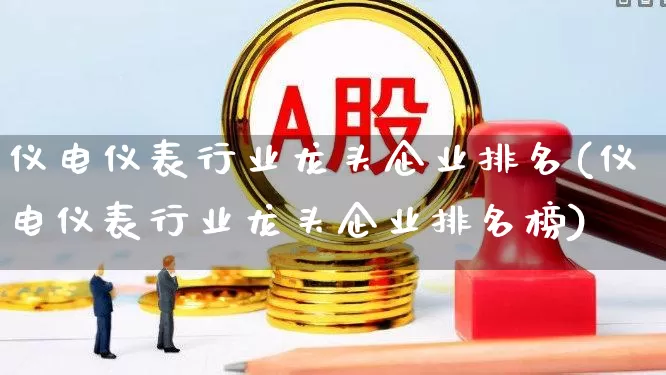 仪电仪表行业龙头企业排名(仪电仪表行业龙头企业排名榜)_https://www.jumanxin.com_上交所_第1张