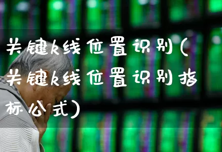 关键k线位置识别(关键k线位置识别指标公式)_https://www.jumanxin.com_科创板_第1张