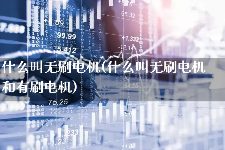 什么叫无刷电机(什么叫无刷电机和有刷电机)_https://www.jumanxin.com_科创板_第1张