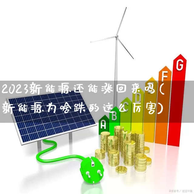 2023新能源还能涨回来吗(新能源为啥跌的这么厉害)_https://www.jumanxin.com_上交所_第1张
