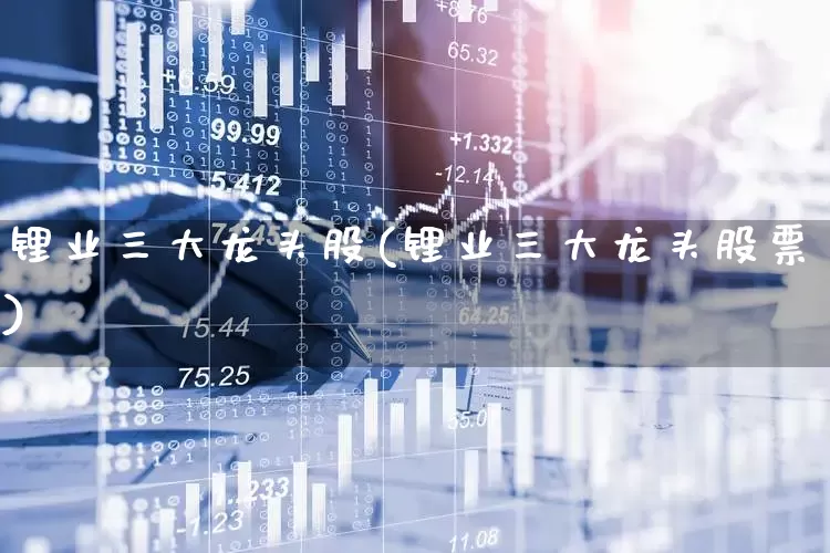 锂业三大龙头股(锂业三大龙头股票)_https://www.jumanxin.com_深交所_第1张