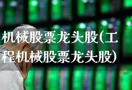 机械股票龙头股(工程机械股票龙头股)_https://www.jumanxin.com_科创板_第1张