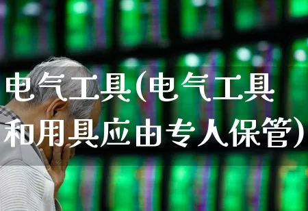 电气工具(电气工具和用具应由专人保管)_https://www.jumanxin.com_科创板_第1张