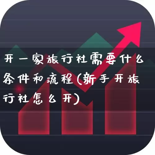 开一家旅行社需要什么条件和流程(新手开旅行社怎么开)_https://www.jumanxin.com_北交所_第1张