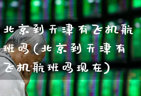 北京到天津有飞机航班吗(北京到天津有飞机航班吗现在)_https://www.jumanxin.com_科创板_第1张