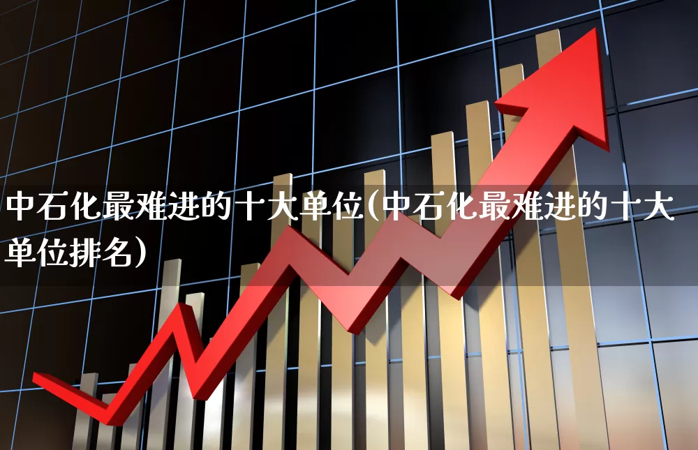 中石化最难进的十大单位(中石化最难进的十大单位排名)_https://www.jumanxin.com_上交所_第1张