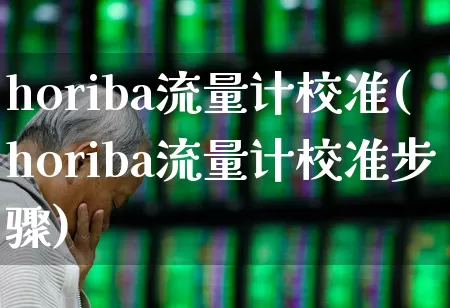 horiba流量计校准(horiba流量计校准步骤)_https://www.jumanxin.com_北交所_第1张