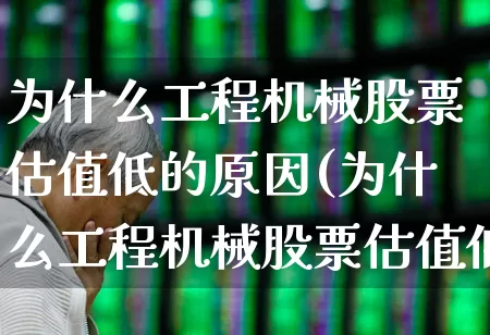 为什么工程机械股票估值低的原因(为什么工程机械股票估值低的原因是)_https://www.jumanxin.com_深交所_第1张