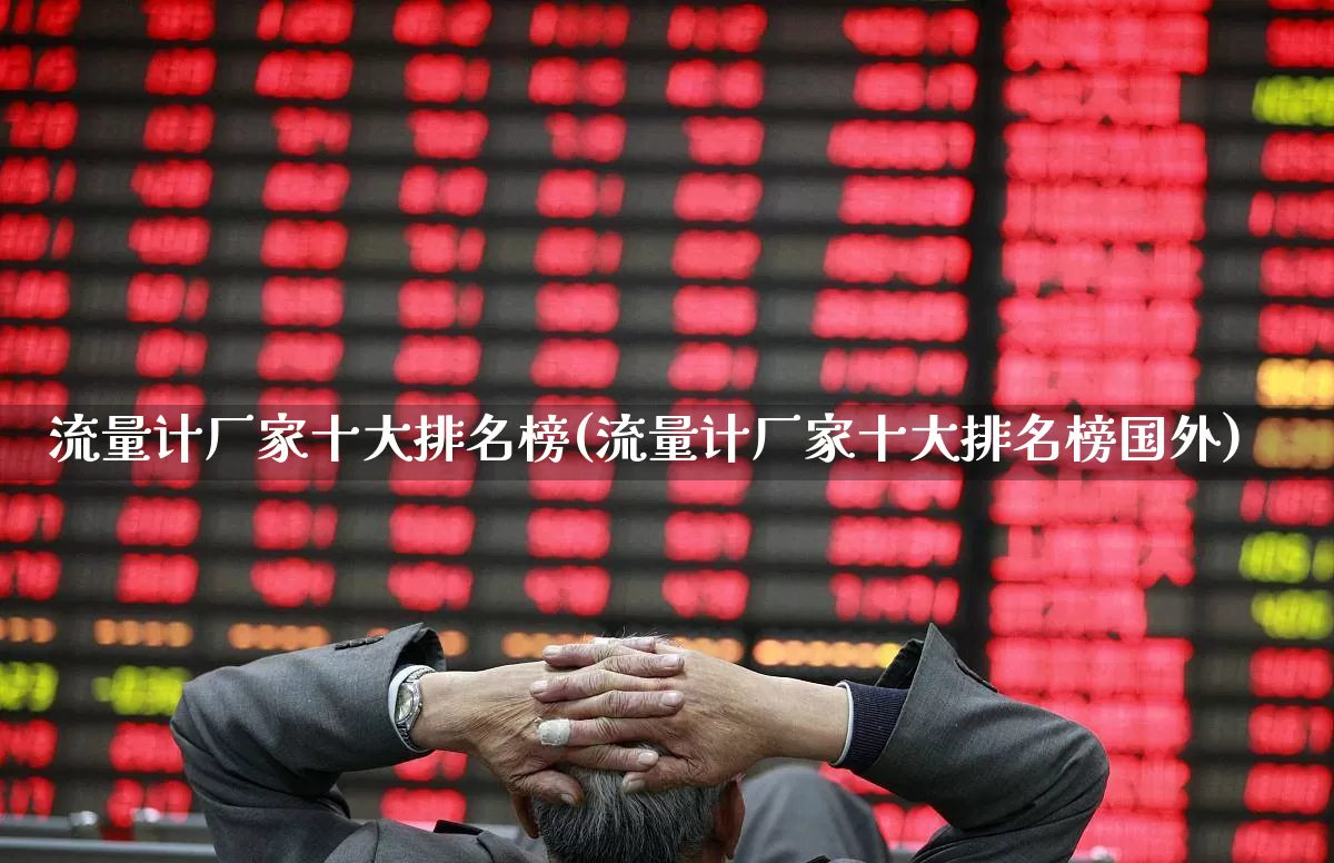 流量计厂家十大排名榜(流量计厂家十大排名榜国外)_https://www.jumanxin.com_深交所_第1张
