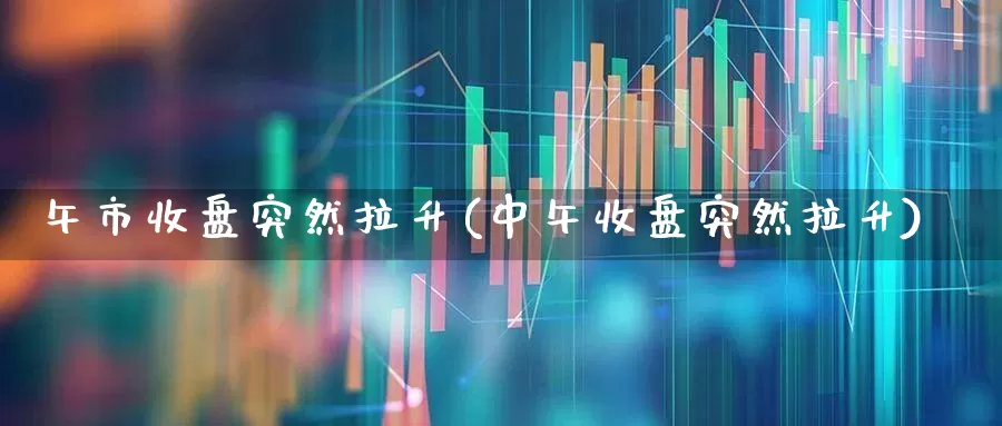 午市收盘突然拉升(中午收盘突然拉升)_https://www.jumanxin.com_北交所_第1张