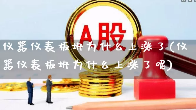 仪器仪表板块为什么上涨了(仪器仪表板块为什么上涨了呢)_https://www.jumanxin.com_上交所_第1张