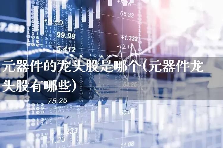 元器件的龙头股是哪个(元器件龙头股有哪些)_https://www.jumanxin.com_科创板_第1张