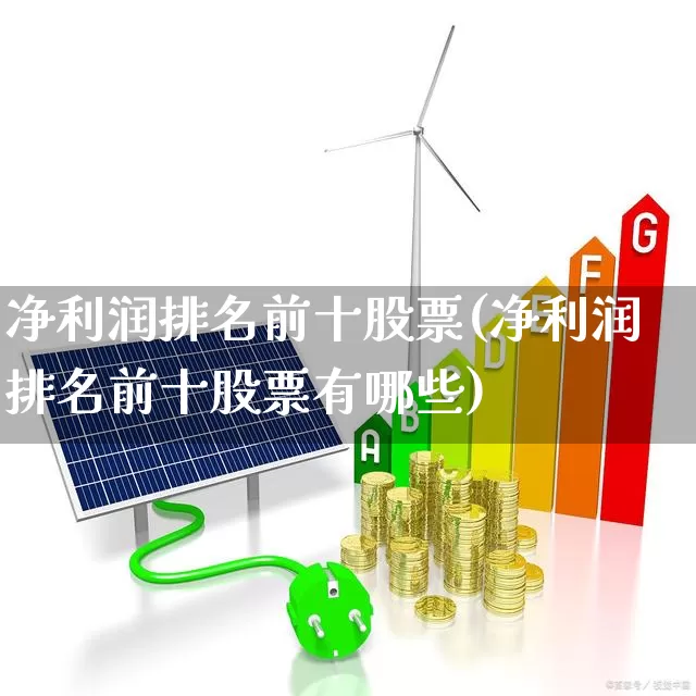 净利润排名前十股票(净利润排名前十股票有哪些)_https://www.jumanxin.com_上交所_第1张