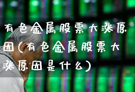 有色金属股票大涨原因(有色金属股票大涨原因是什么)_https://www.jumanxin.com_北交所_第1张
