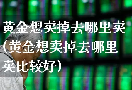 黄金想卖掉去哪里卖(黄金想卖掉去哪里卖比较好)_https://www.jumanxin.com_科创板_第1张