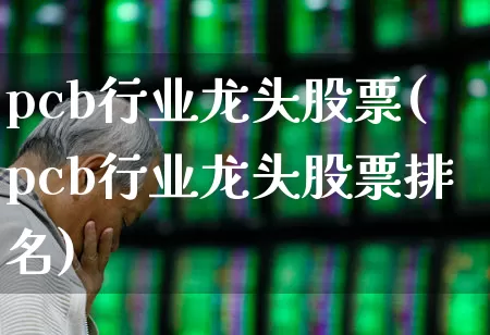 pcb行业龙头股票(pcb行业龙头股票排名)_https://www.jumanxin.com_科创板_第1张