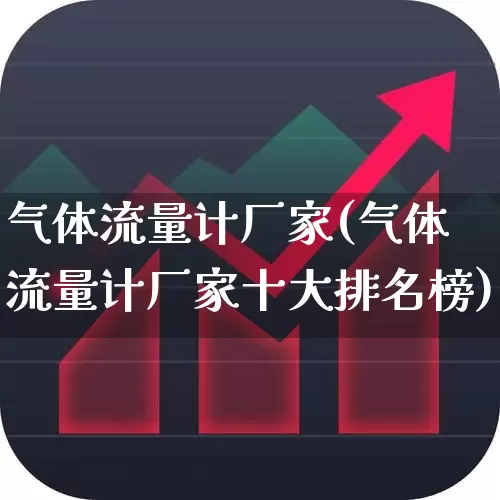 气体流量计厂家(气体流量计厂家十大排名榜)_https://www.jumanxin.com_深交所_第1张