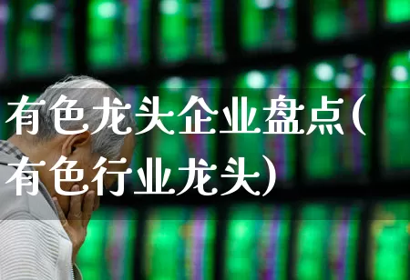有色龙头企业盘点(有色行业龙头)_https://www.jumanxin.com_科创板_第1张