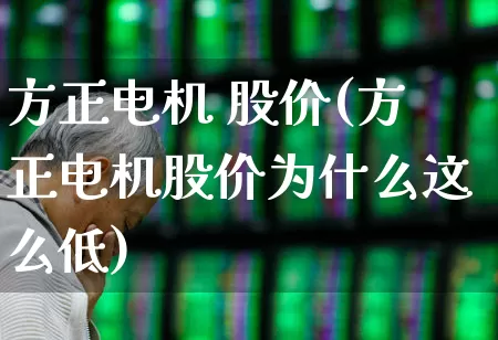 方正电机 股价(方正电机股价为什么这么低)_https://www.jumanxin.com_科创板_第1张
