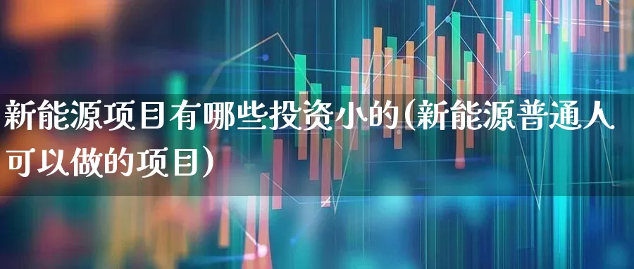 新能源项目有哪些投资小的(新能源普通人可以做的项目)_https://www.jumanxin.com_北交所_第1张
