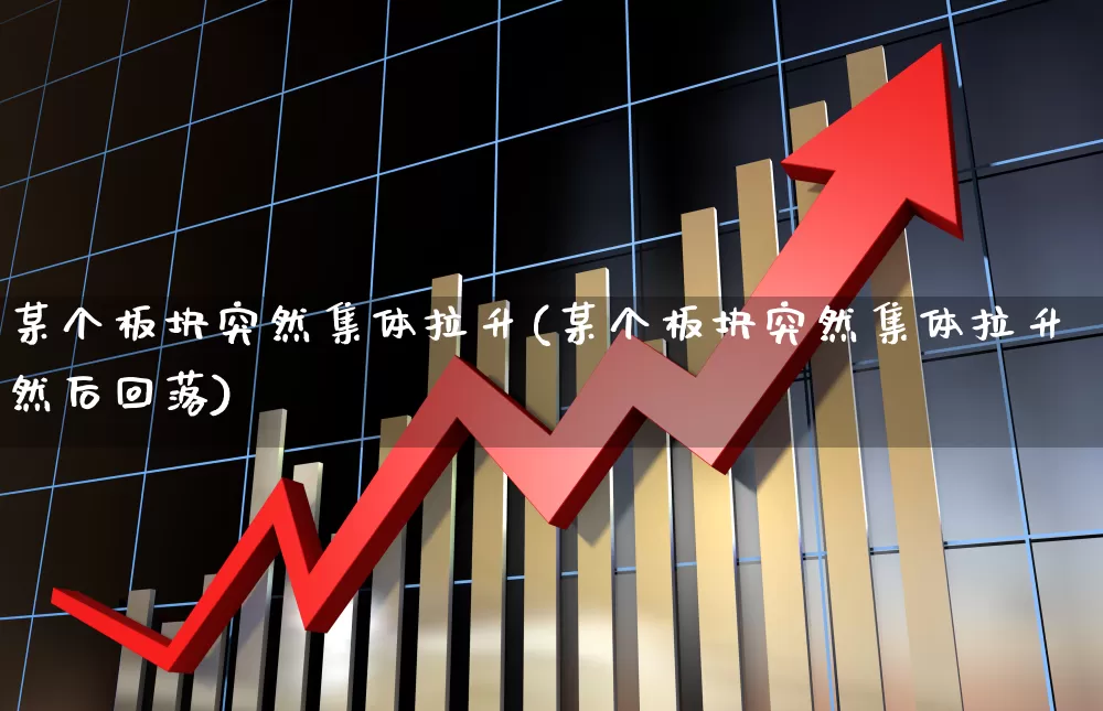 某个板块突然集体拉升(某个板块突然集体拉升然后回落)_https://www.jumanxin.com_创业板_第1张