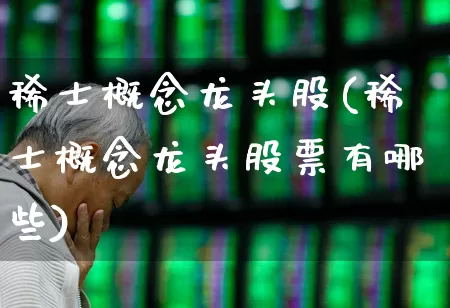稀士概念龙头股(稀士概念龙头股票有哪些)_https://www.jumanxin.com_创业板_第1张