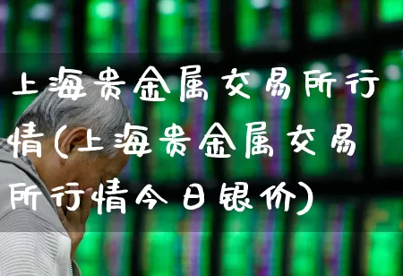上海贵金属交易所行情(上海贵金属交易所行情今日银价)_https://www.jumanxin.com_科创板_第1张