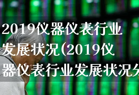 2019仪器仪表行业发展状况(2019仪器仪表行业发展状况分析)_https://www.jumanxin.com_北交所_第1张