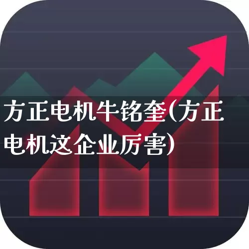 方正电机牛铭奎(方正电机这企业厉害)_https://www.jumanxin.com_科创板_第1张
