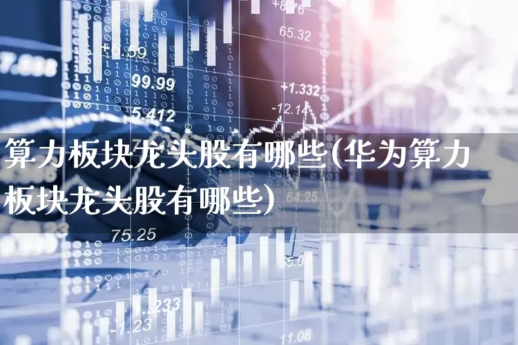 算力板块龙头股有哪些(华为算力板块龙头股有哪些)_https://www.jumanxin.com_深交所_第1张